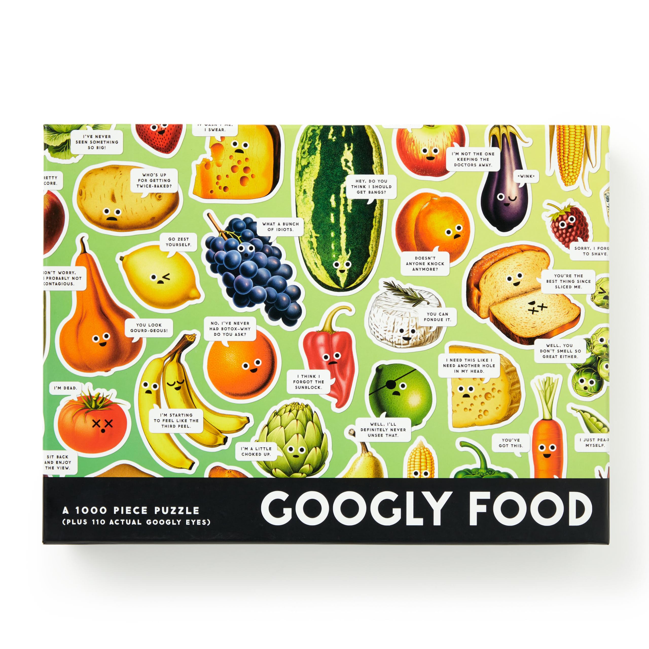 Googly Food 1000Pc Puzzle