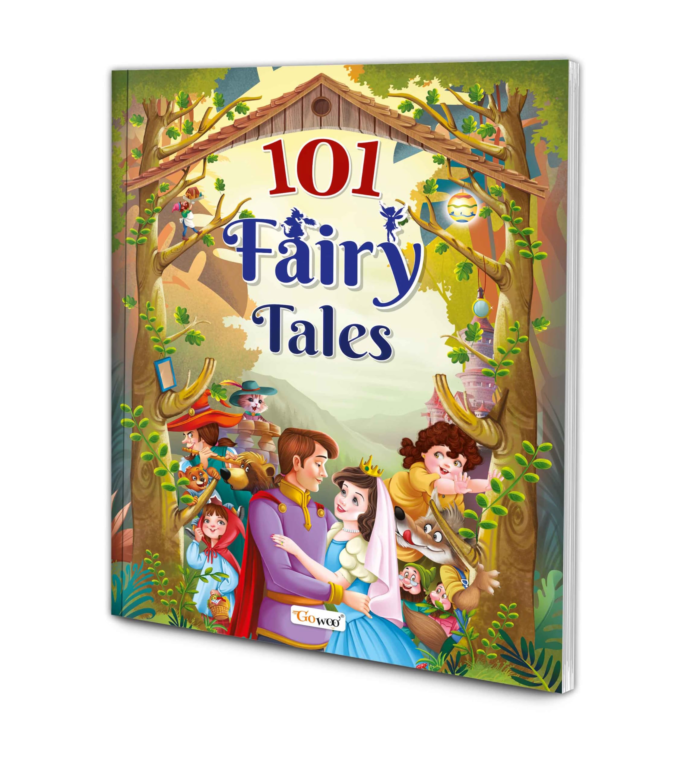 101 Fairy Tales Book For Kids (Ages 3-12) (Paperback) : Educational Story Book, Fairy Tale Story Book, Learning Fairy Tales, Classics Storybooks.
