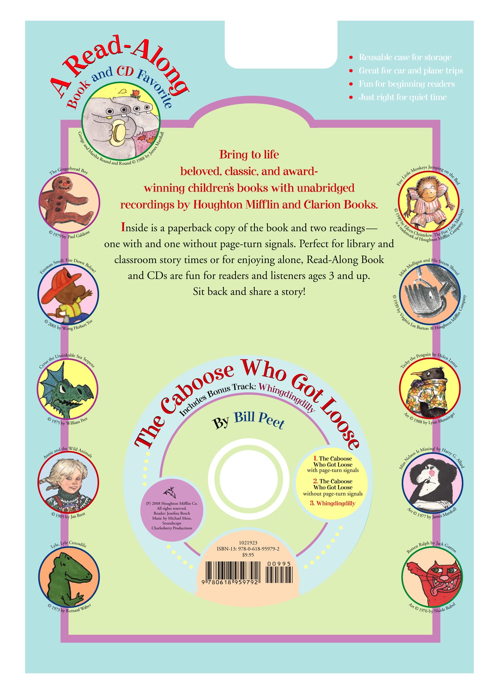 The Caboose Who Got Loose (Book and CD),Used