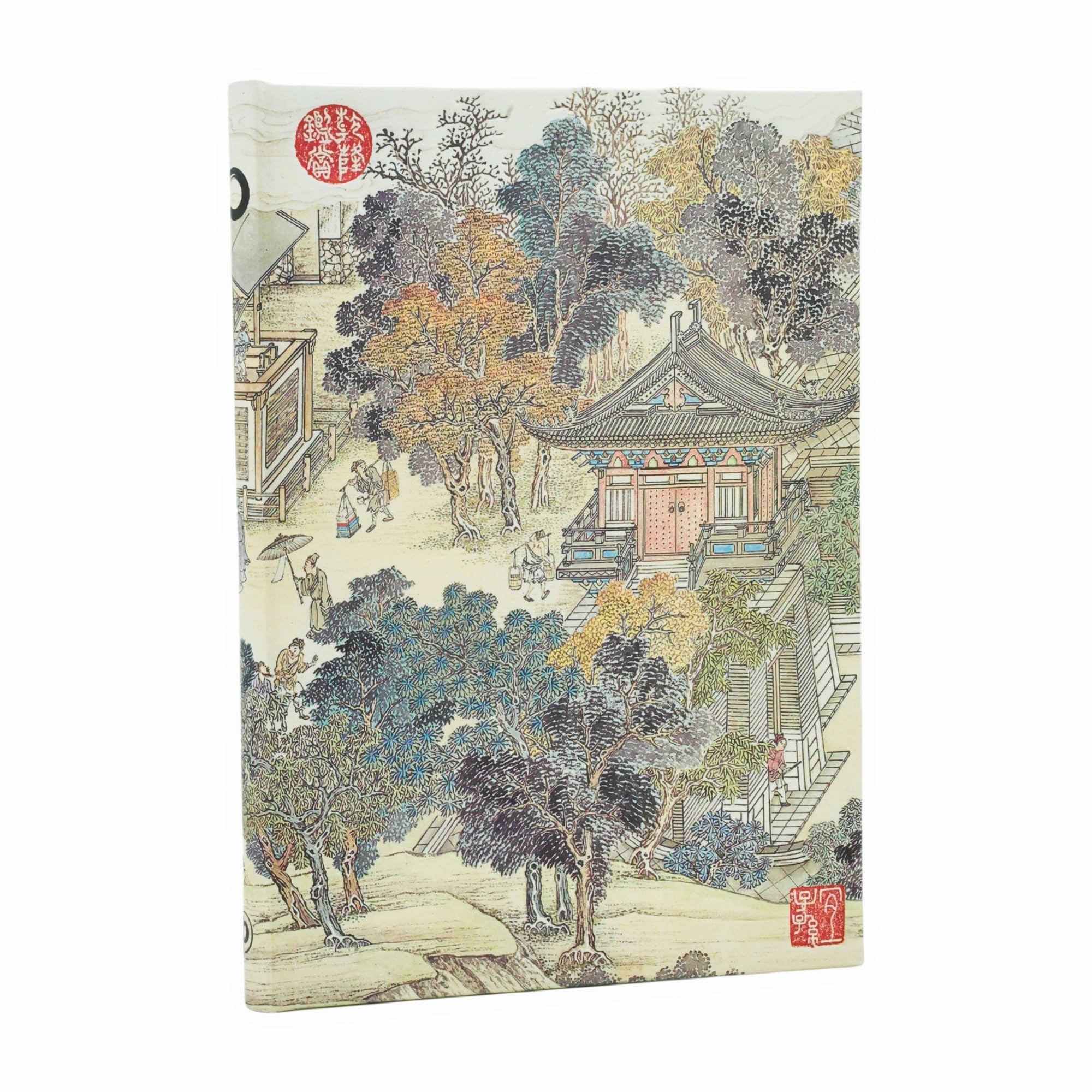 Golden Age Of Prosperity Midi Lined Hardcover Journal, 144Pg, 120Gsm, Deji Art Museum Collection By Paperblanks (An Era In Jinli