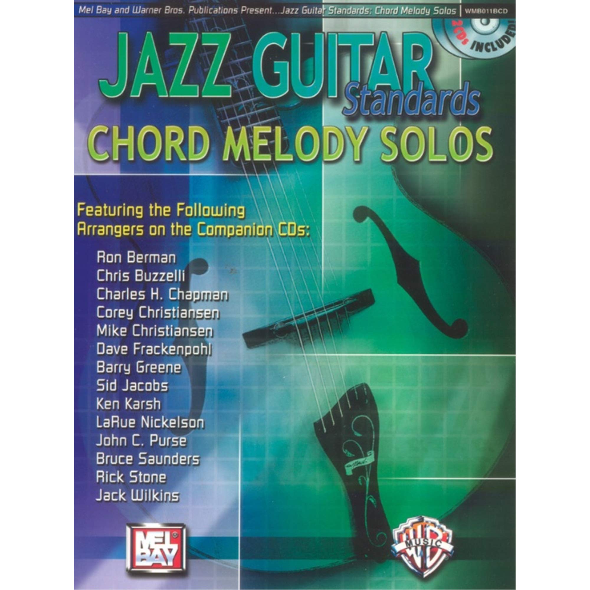 Mel Bay Jazz Guitar Standards Chord Melody Solos (Book & Cd),New