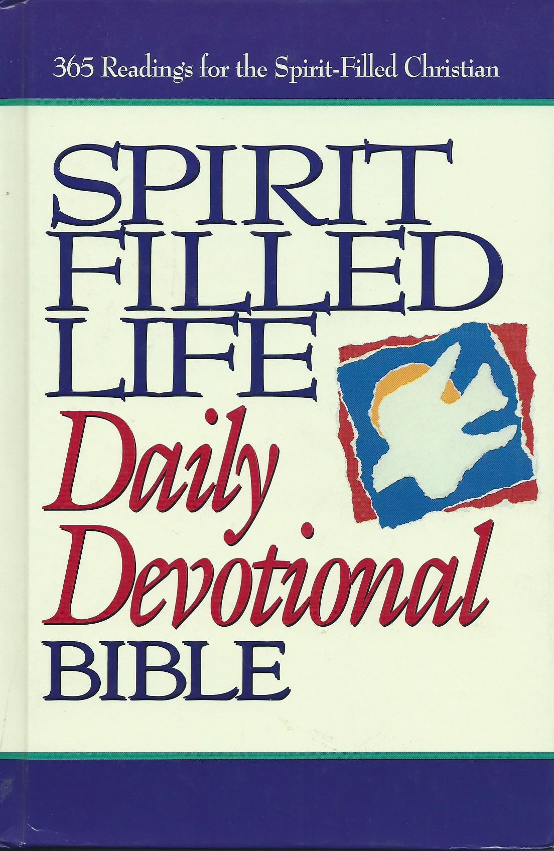 Spirit Filled Life Daily Devotional Bible: New King James Version,Used