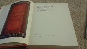 The Techniques of Rug Weaving,Used