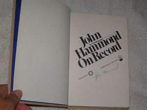 John Hammond On Record: An Autobiography,New