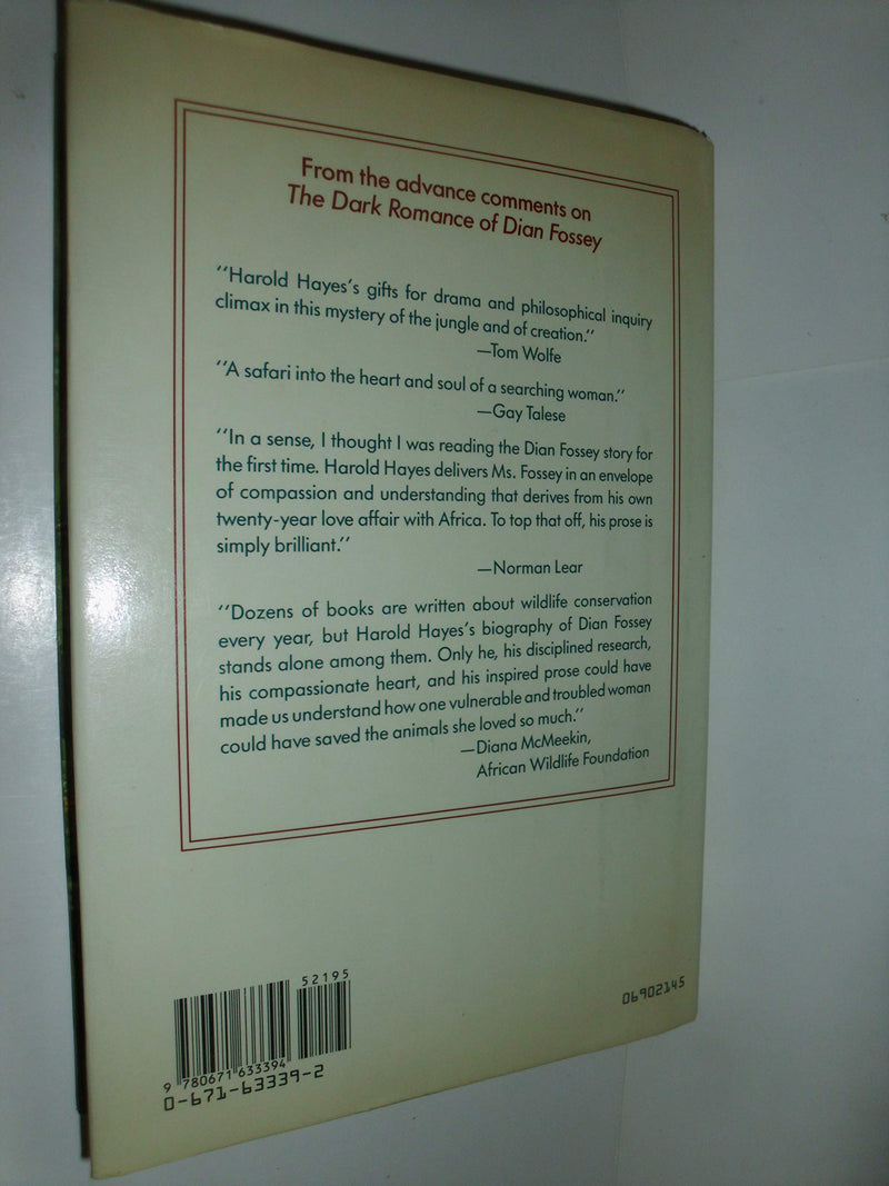The Dark Romance of Dian Fossey,Used