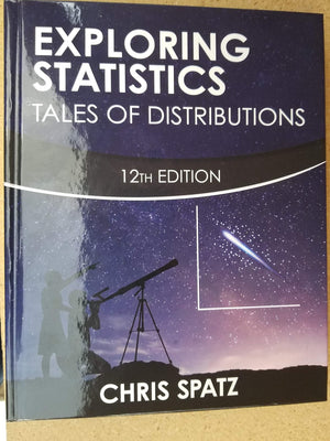 Exploring Statistics Tale Of Distributions,New
