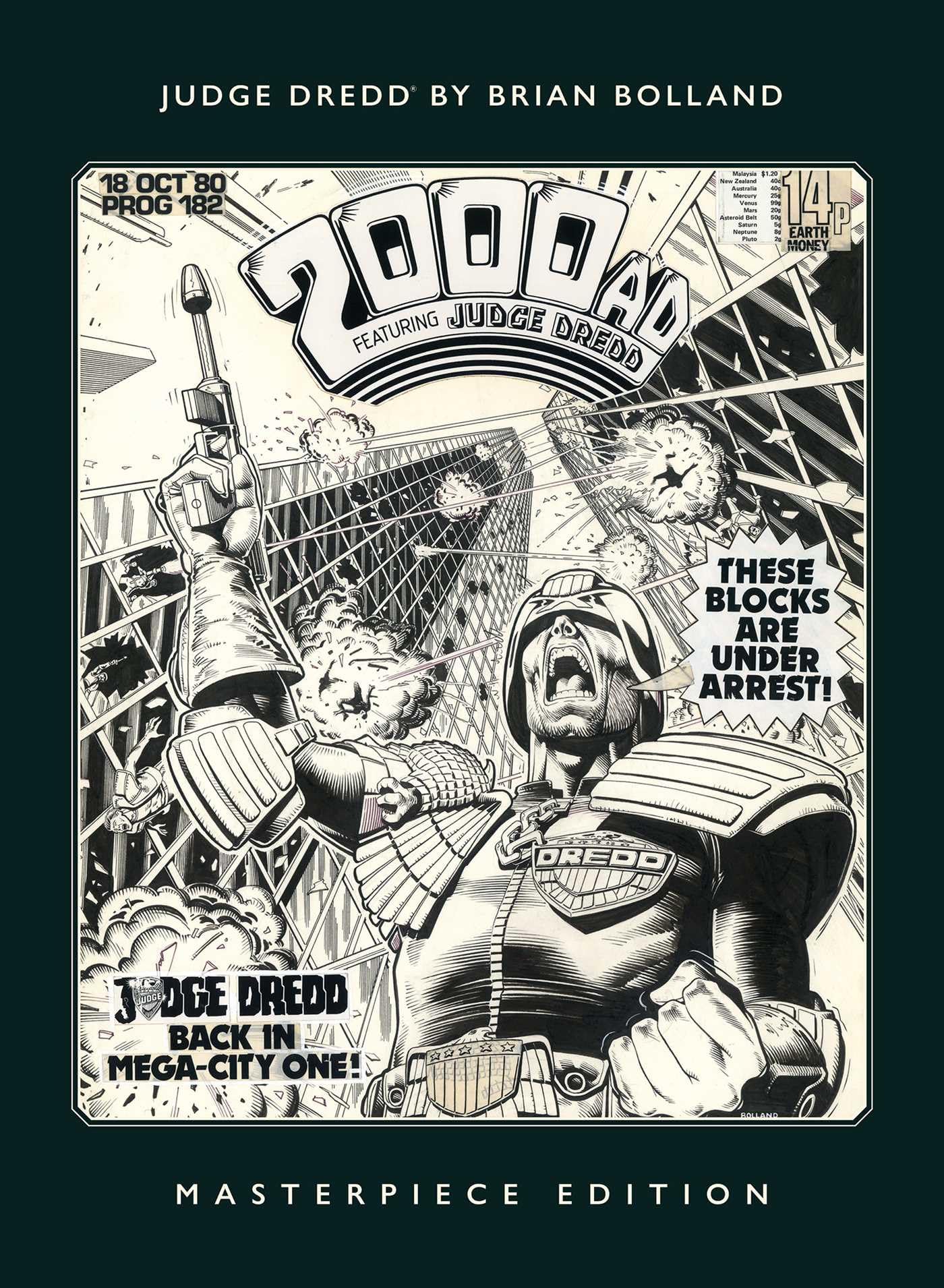 Judge Dredd by Brian Bolland: Masterpiece Edition,New