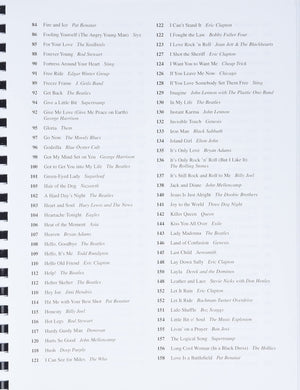 Classic Rock Fake Book: Over 250 Great Songs of the Rock Era, Arranged for Piano, Vocal, Guitar, Electronic Keyboard an all 'C' ,Used