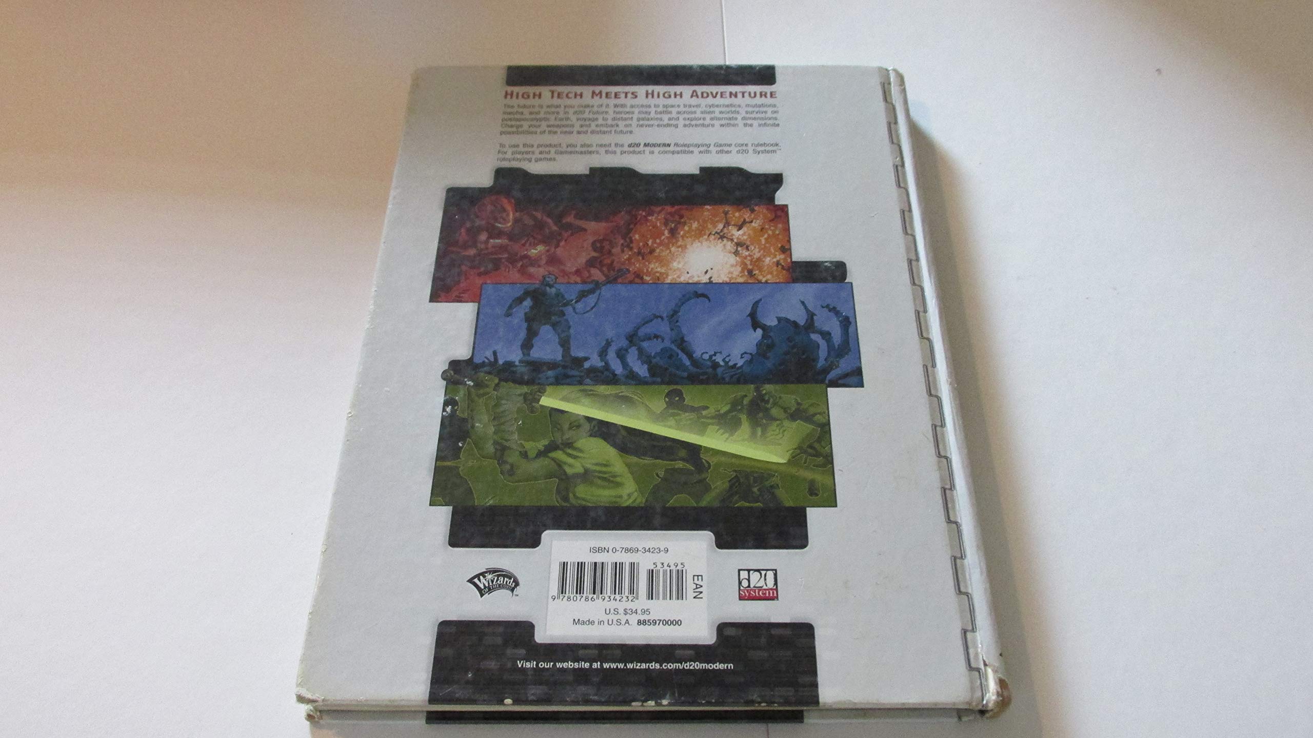 d20 Future: A d20 Modern Rules Supplement (d20 Modern Supplement),Used
