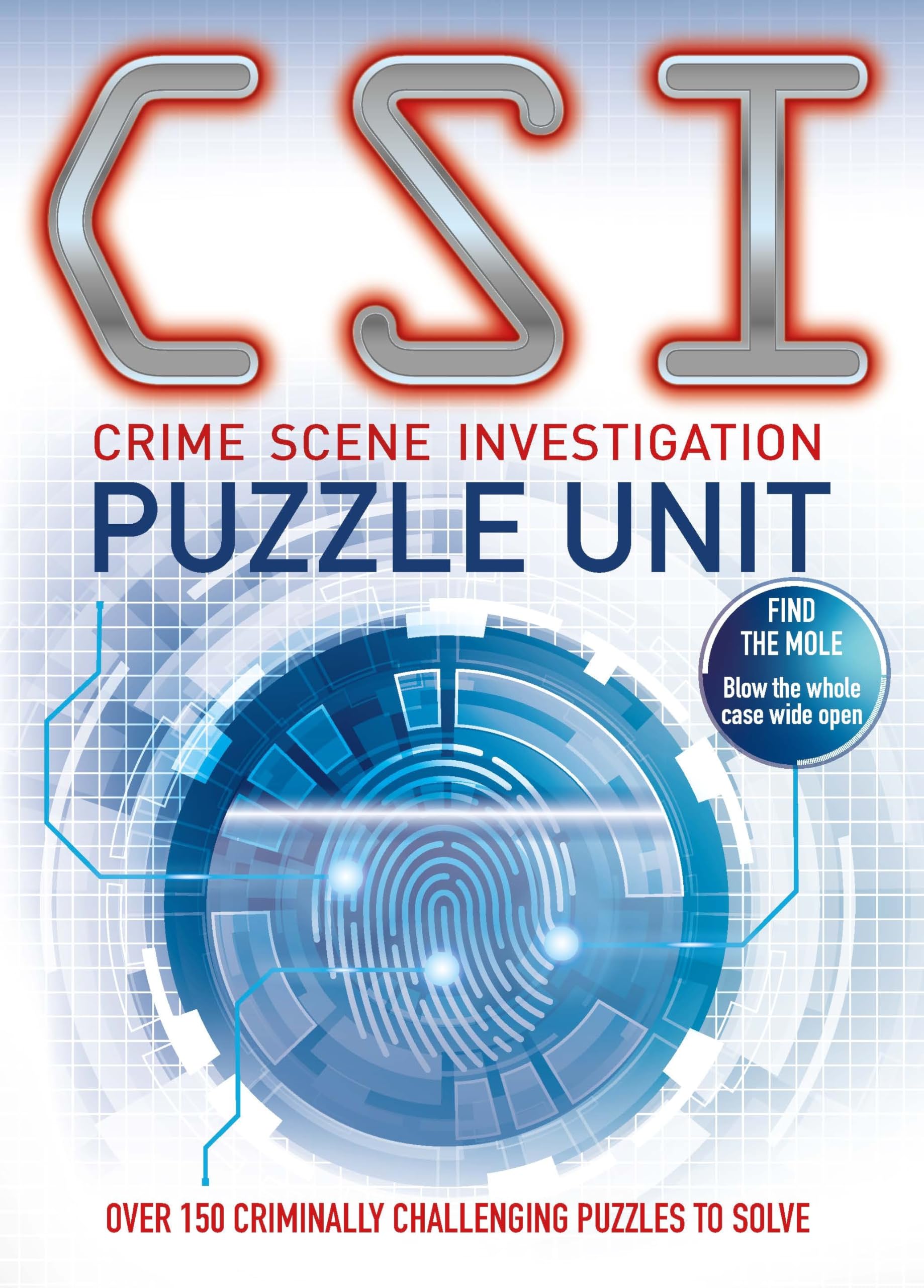 CSI Puzzle Unit: Over 100 criminally challenging puzzles to solve,Used