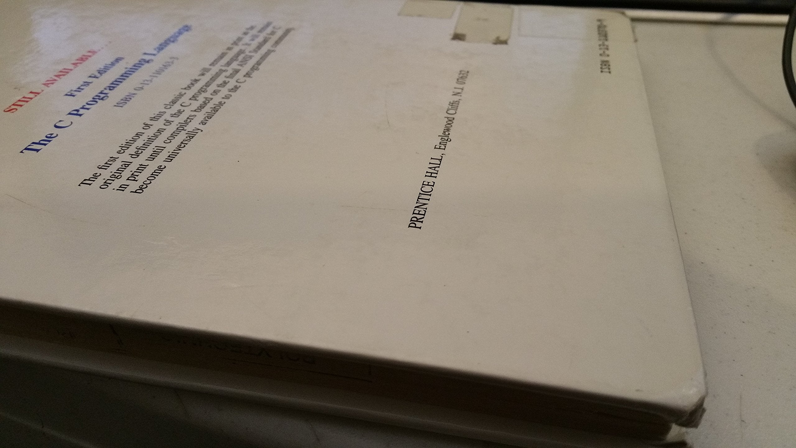 C Programming Language, 2nd Ed,Used
