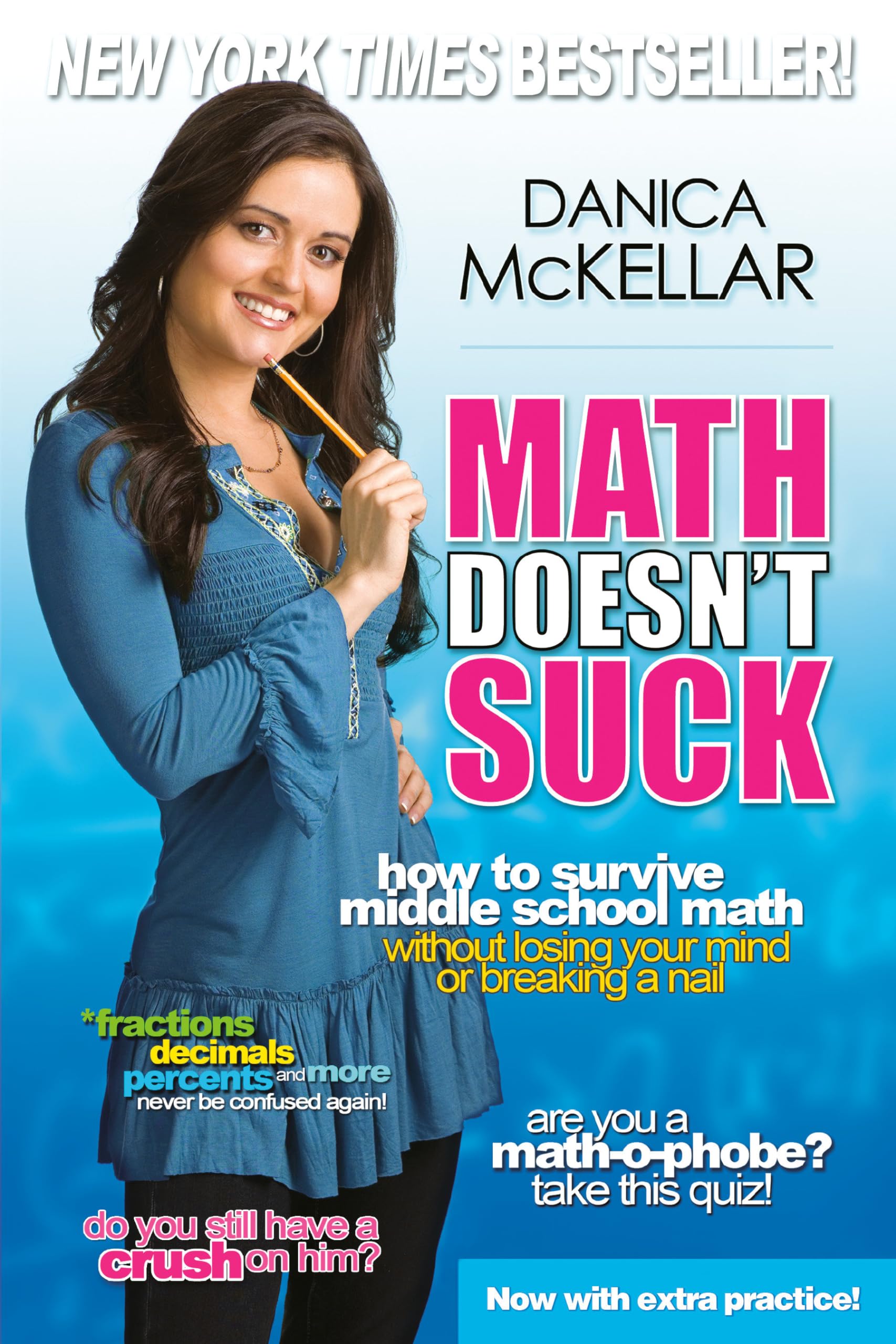 Math Doesn't Suck: How to Survive Middle School Math Without Losing Your Mind or Breaking a Nail (McKellar Math),Used