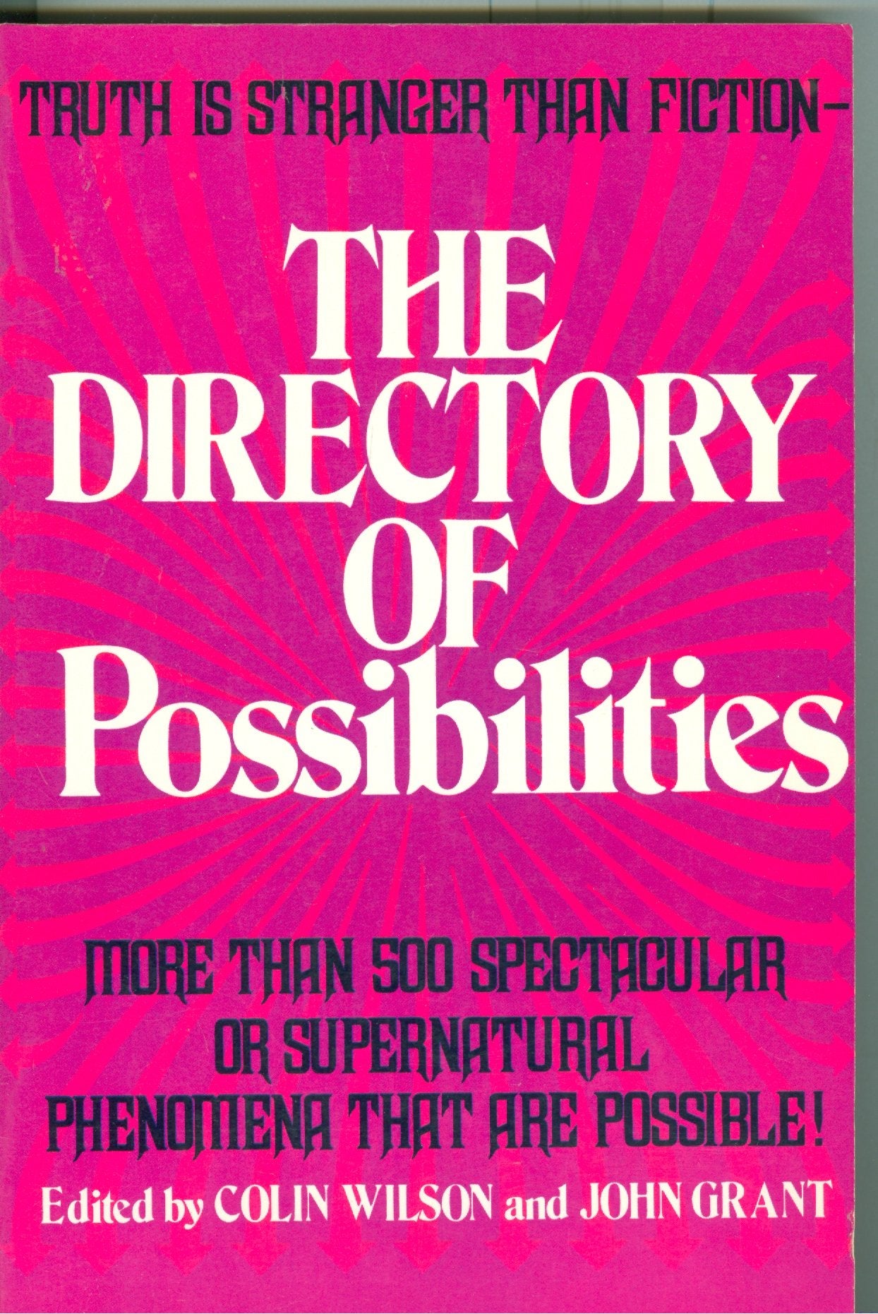 The Directory of Possibilities,Used