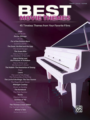 Best Movie Themes: 45 Timeless Themes from Your Favorite Films  Piano/Vocal/Guitar (Best Songs),Used