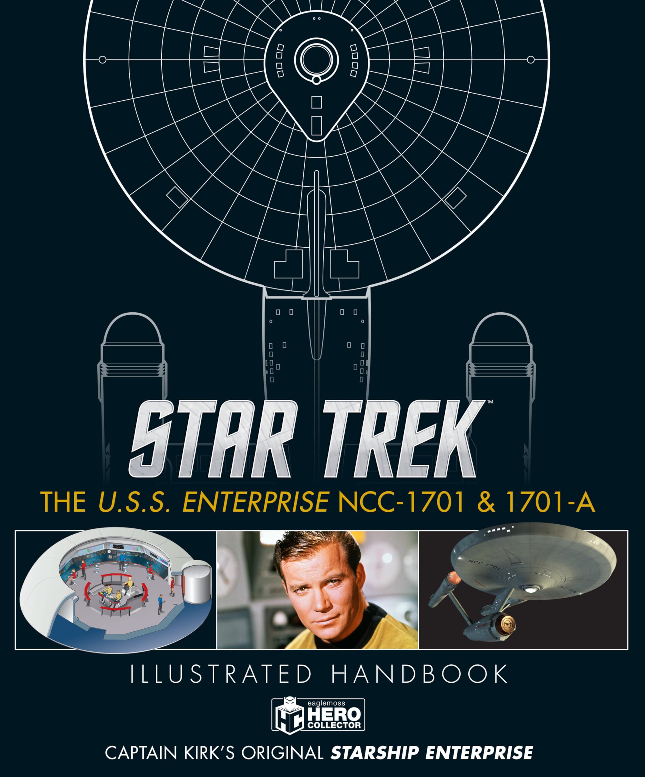 Star Trek: The U.S.S. Enterprise NCC1701 Illustrated Handbook,Used