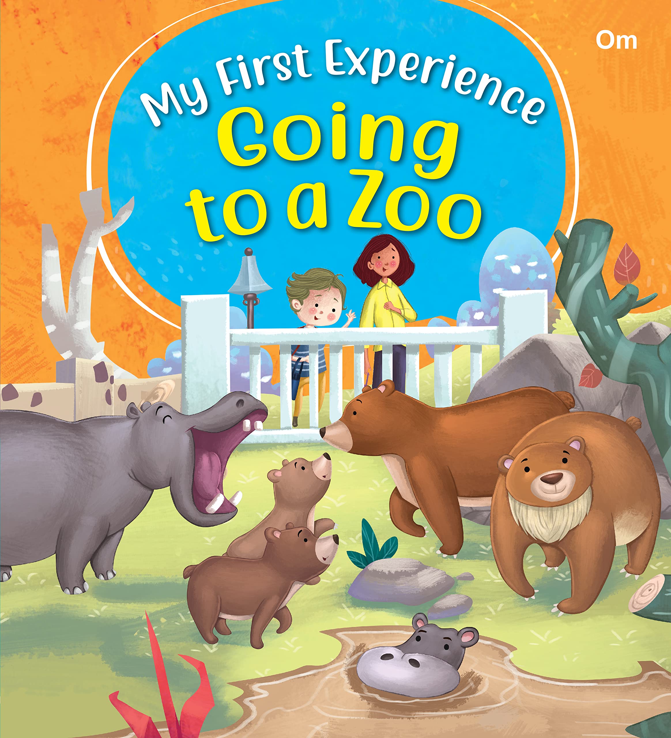 Square Book My First Experience Going To The Zoo Cover