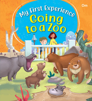 Square Book My First Experience Going To The Zoo Cover