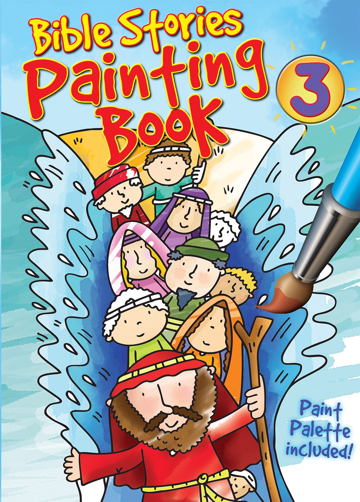 Bible Stories Painting Book #3 (Bible Stories Painting Books),Used