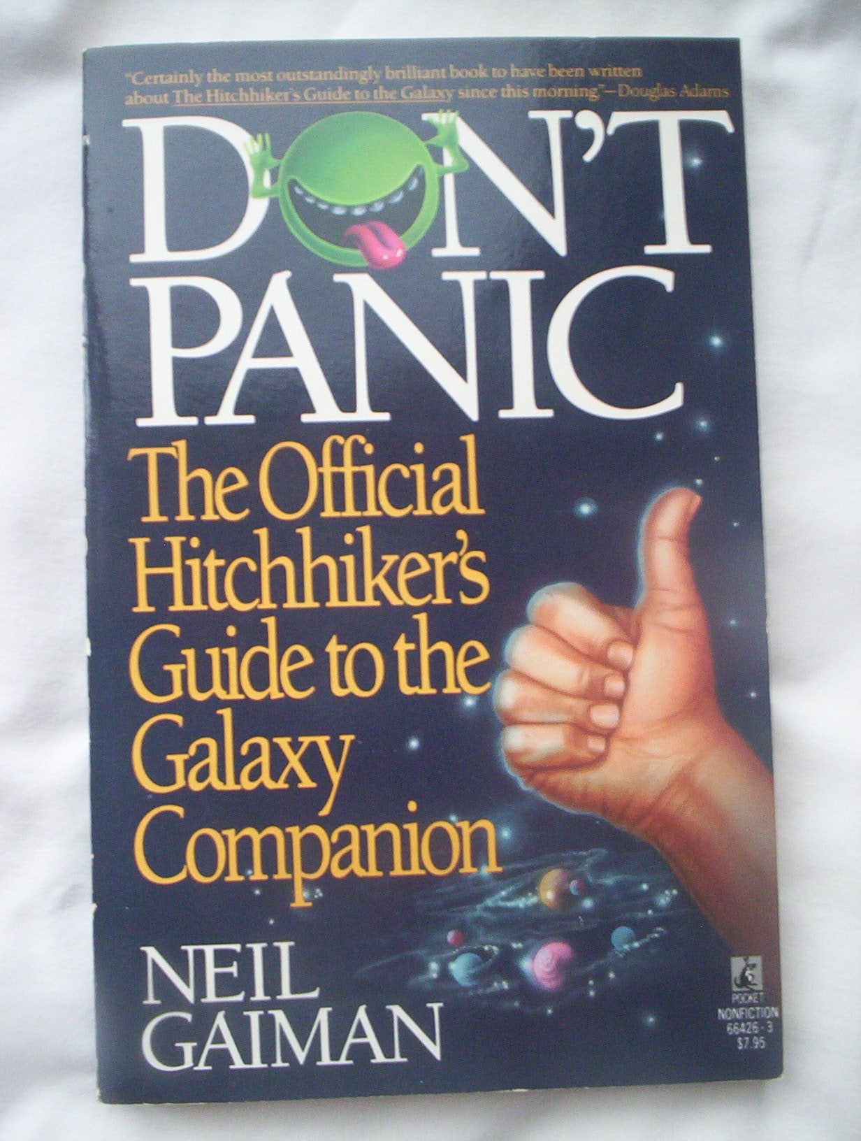 Don'T Panic: The Official Hitchhikers Guide To The Galaxy Companion,Used