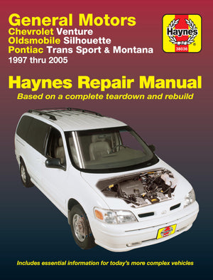 General Motors,Venture,Silhouette,Trans Sport (9705) Haynes Manual (Paperback),New