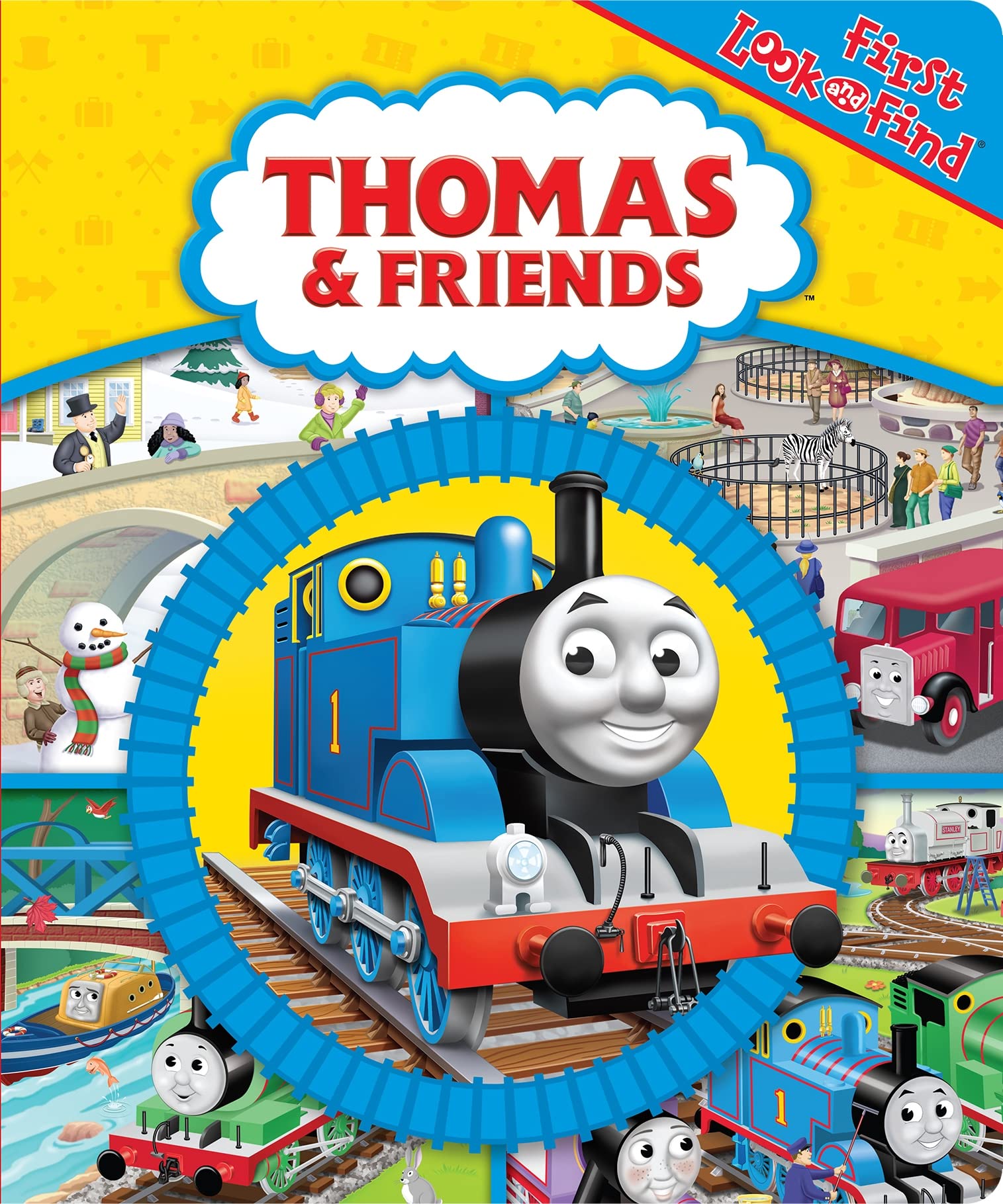 Thomas & Friends  First Look and Find  PI Kids,Used