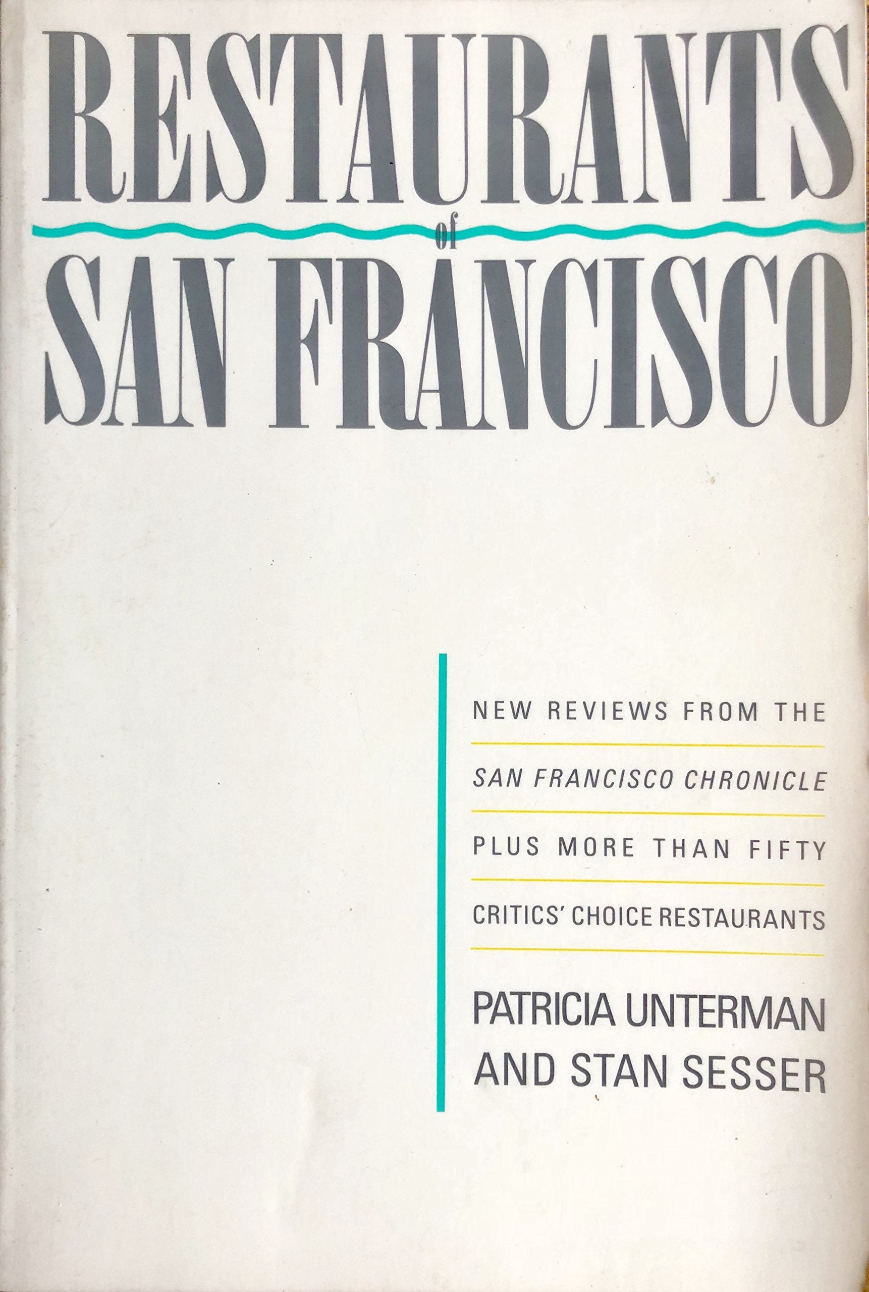Restaurants of S.F. 88 ed,Used