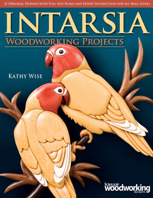 Intarsia Woodworking Projects: 21 Original Designs with FullSize Plans and Expert Instruction for All Skill Levels (Fox Chapel ,Used