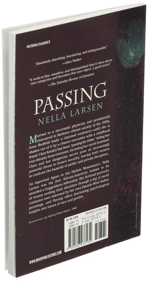 Passing (Dover Books On Literature & Drama),Used