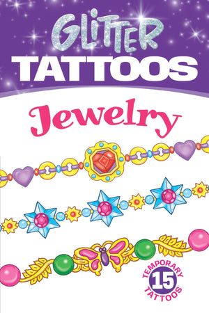 Glitter Tattoos Jewelry (Dover Little Activity Books: Fashion),Used