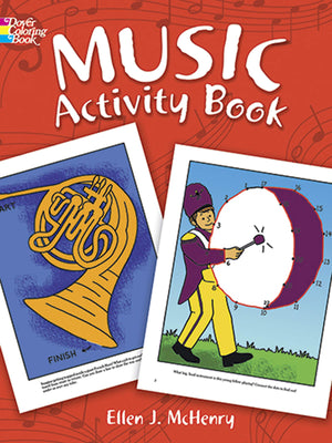 Music Activity Book (Dover Kids Activity Books),Used