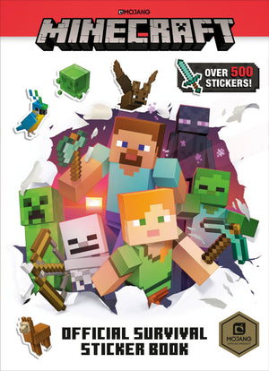 Minecraft Official Survival Sticker Book (Minecraft)-used