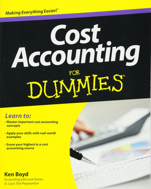 Cost Accounting For Dummies,Used