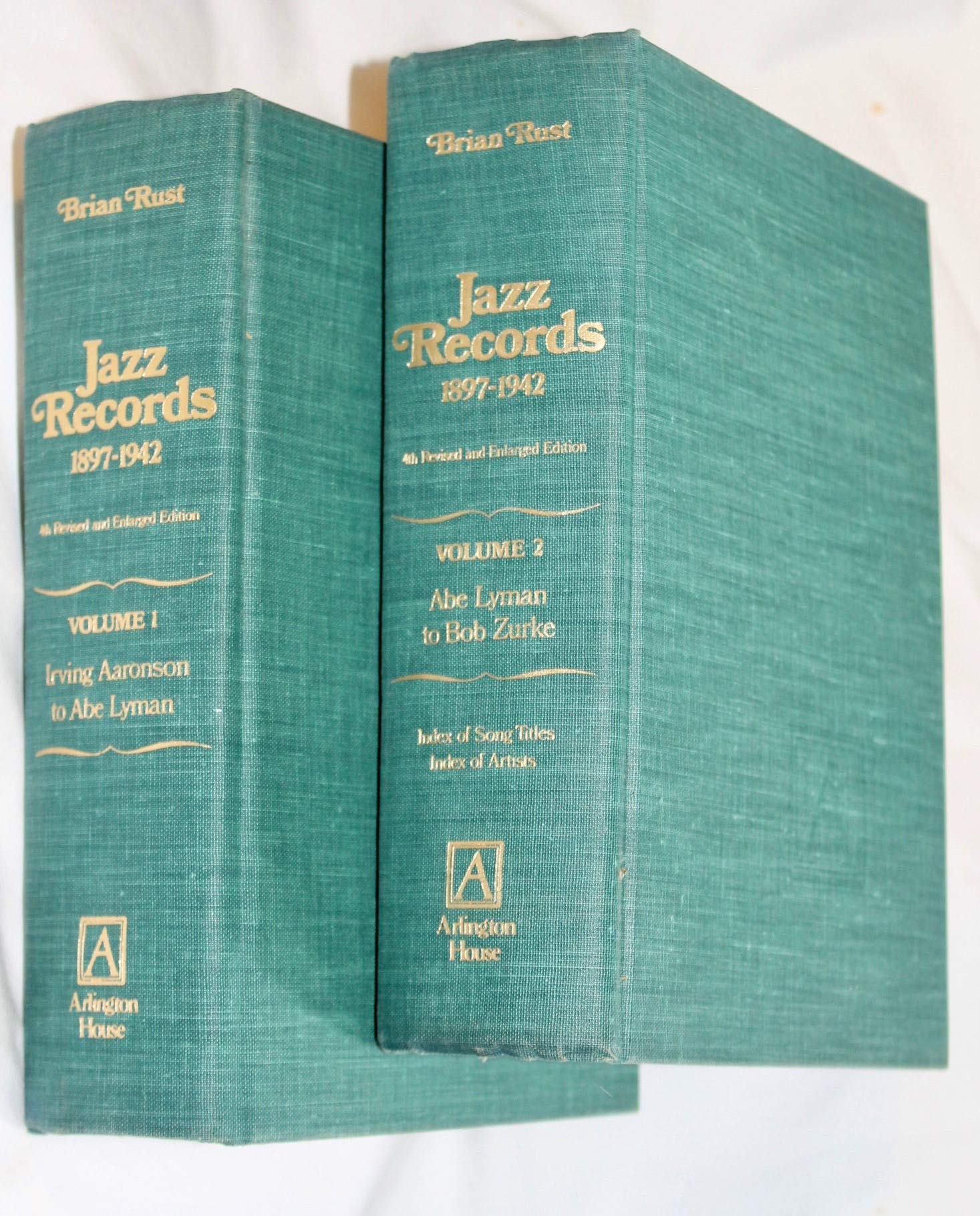 Jazz records, 18971942 Vol. 1&2,Used