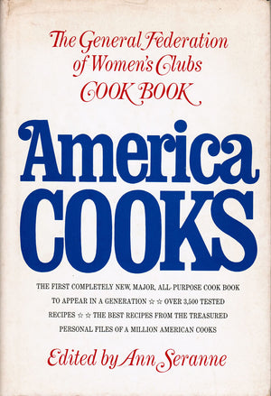 America Cooks: The General Federation of Women's Clubs Cook Book,Used
