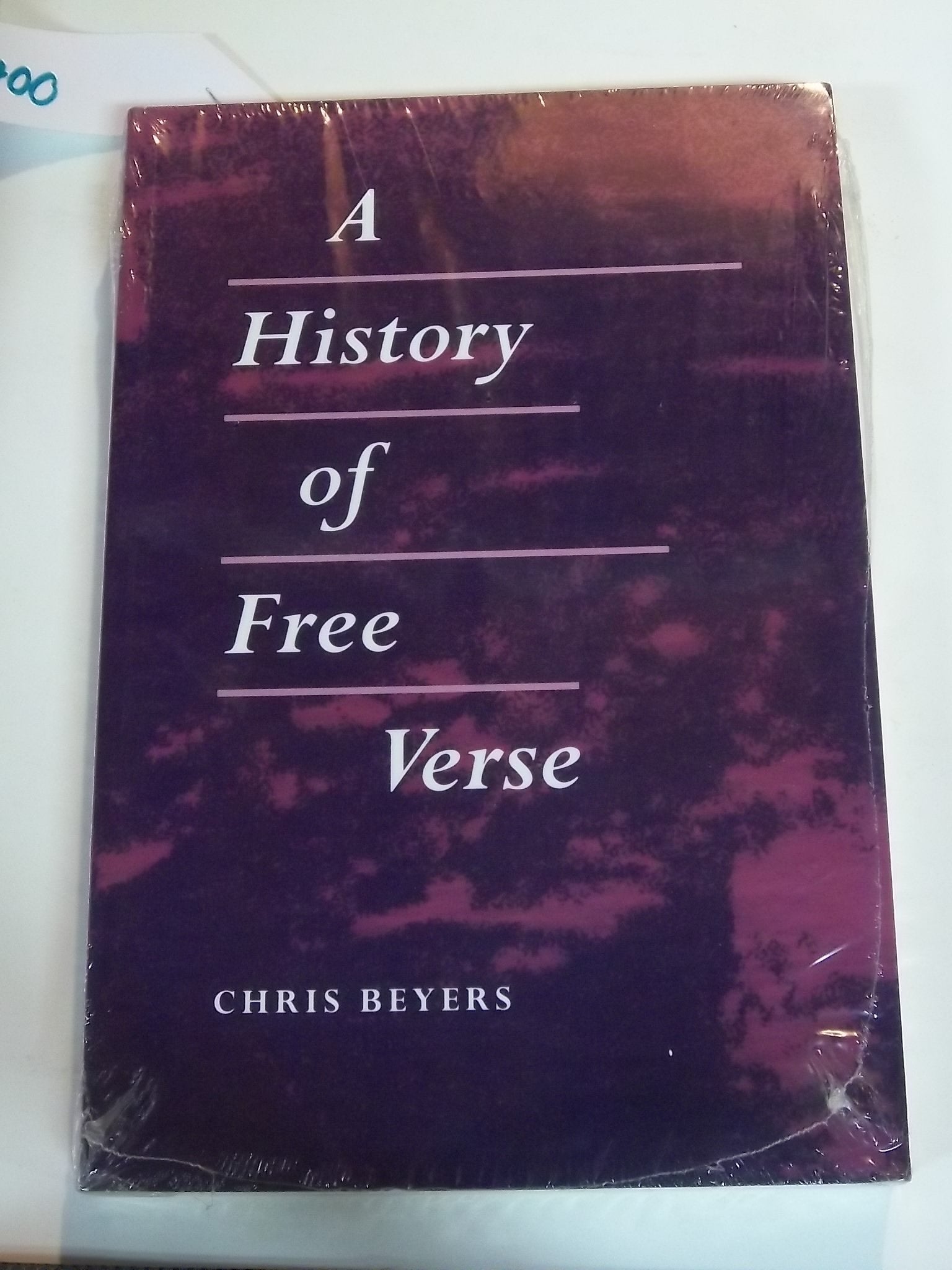 A History of Free Verse,New