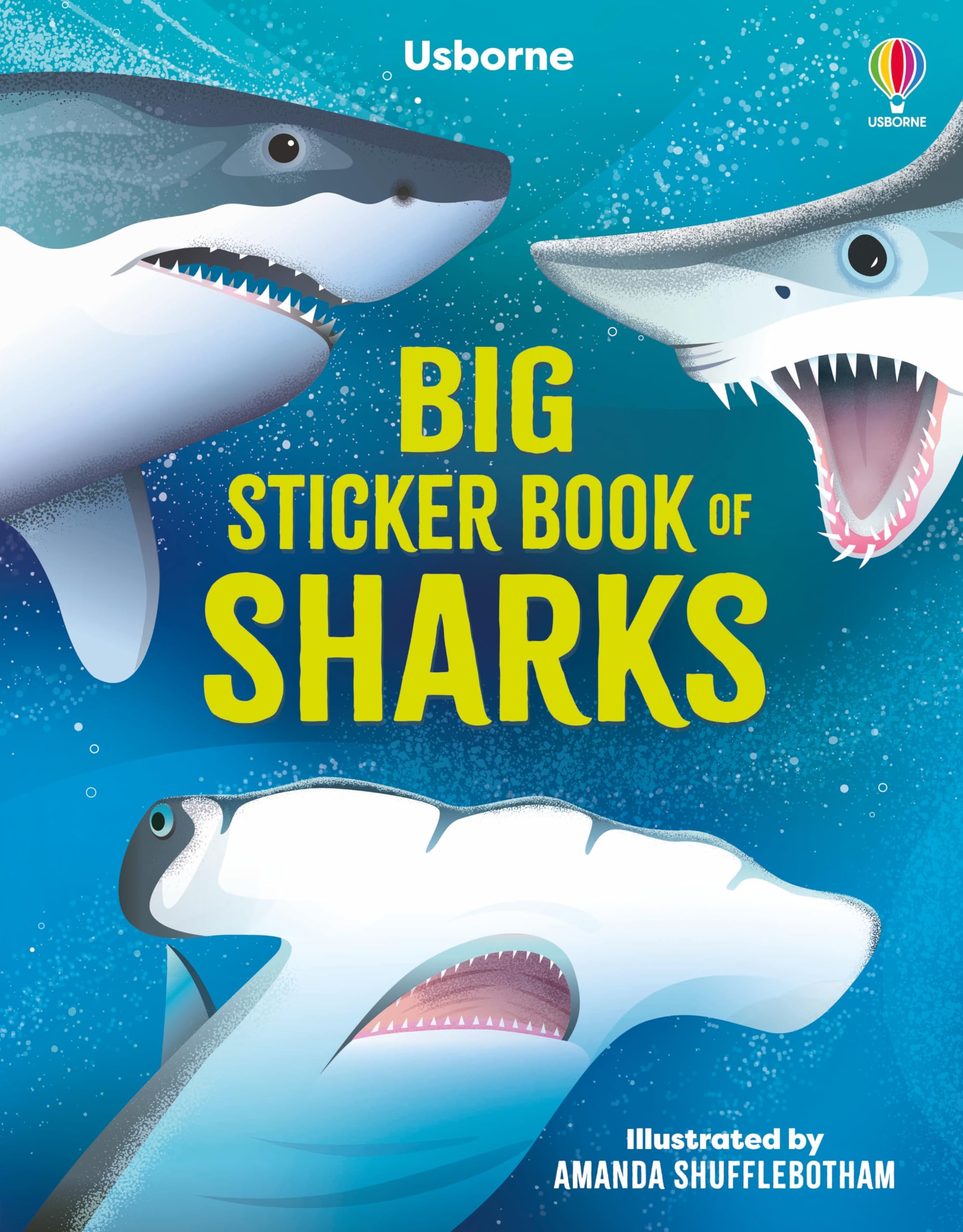 Big Sticker Book of Sharks (Sticker Books),New