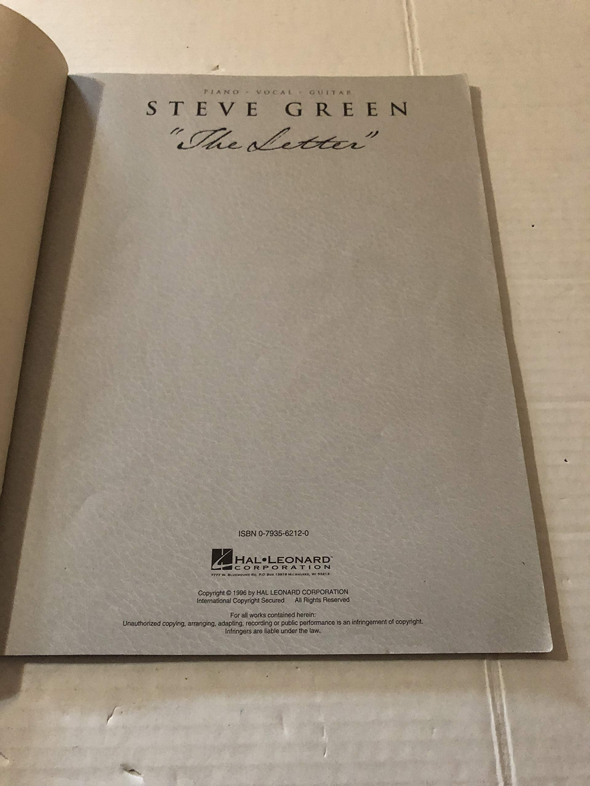 Steve Green  The Letter,Used