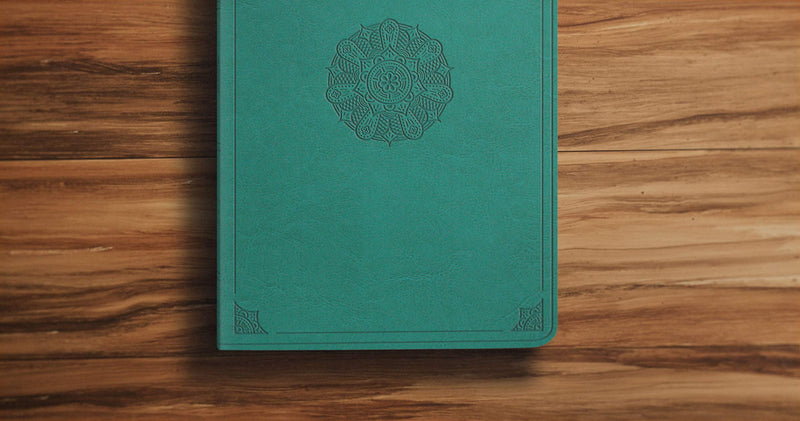 ESV Value Thinline Bible (TruTone, Turquoise, Emblem Design),Used