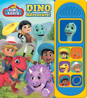 Dino Ranch  Dino Adventure! 7Button Sound Book  PI Kids