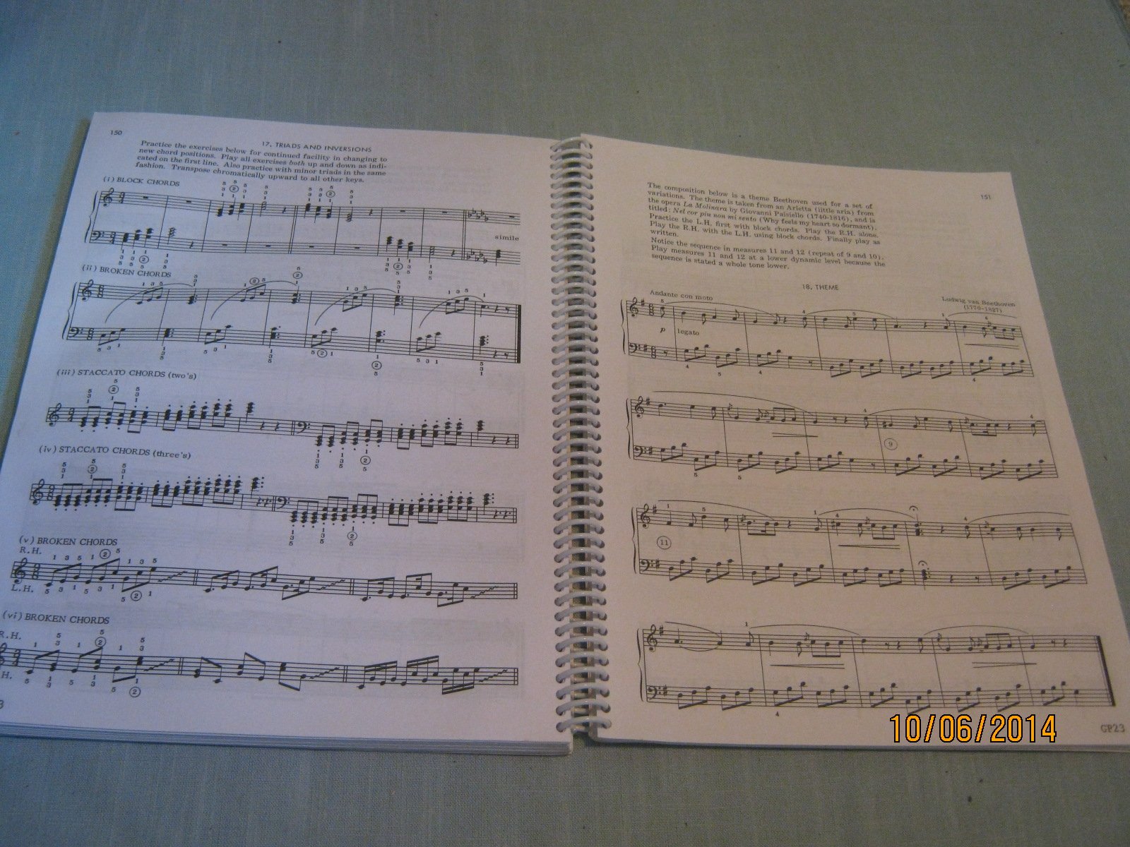 GP23  Beginning Piano for Adults  Bastien,Used