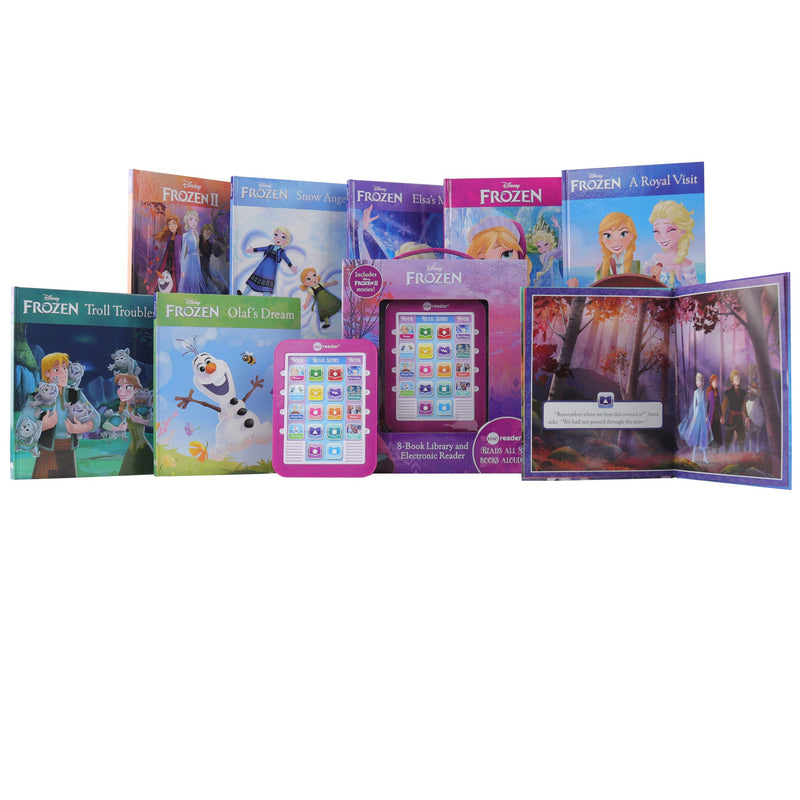 Disney Frozen and Frozen 2 Elsa, Anna, Olaf, and More!  Me Reader Electronic Reader and 8Sound Book Library  PI Kids,New