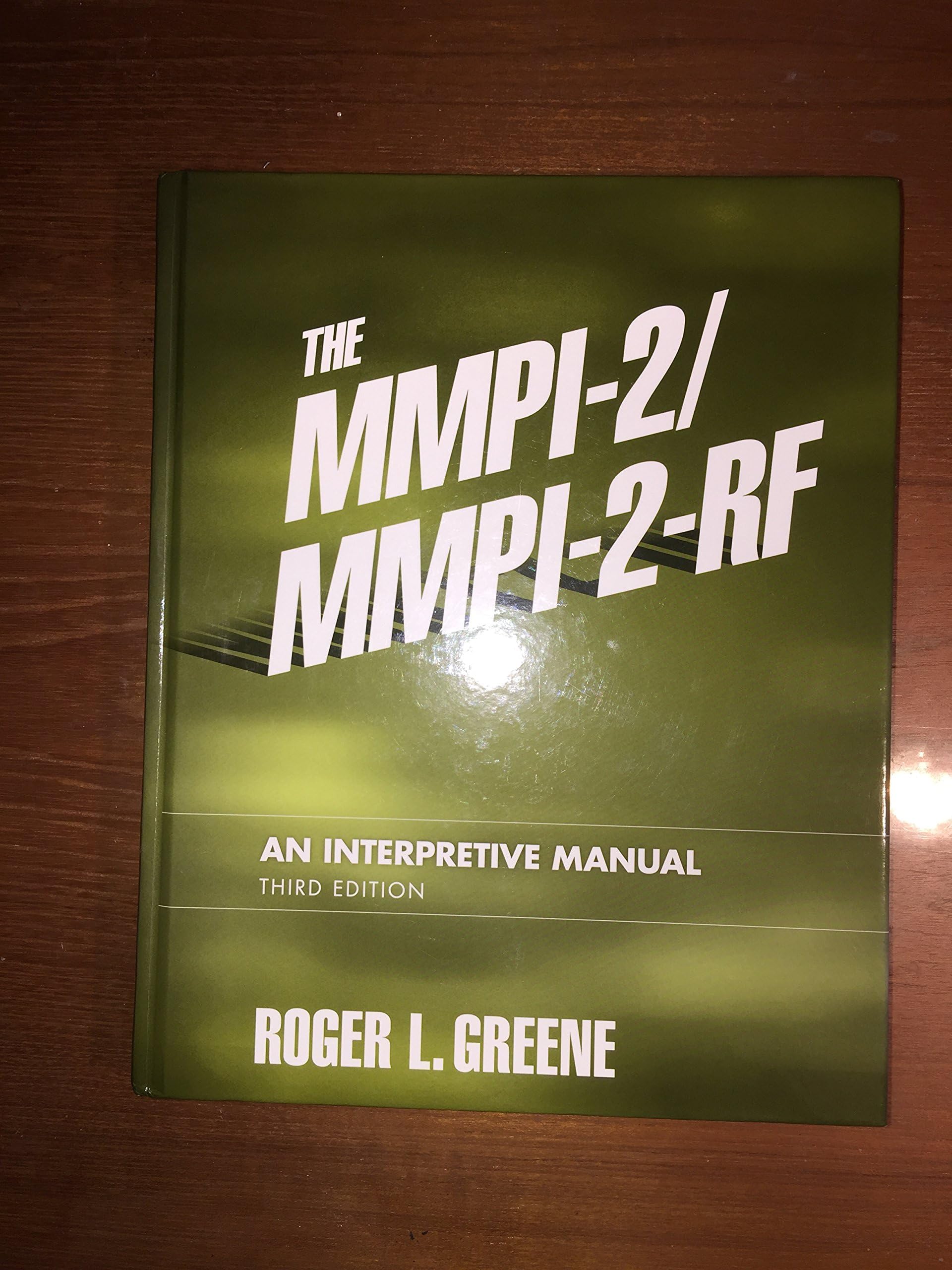 MMPI2/MMPI2RF, The: An Interpretive Manual,Used