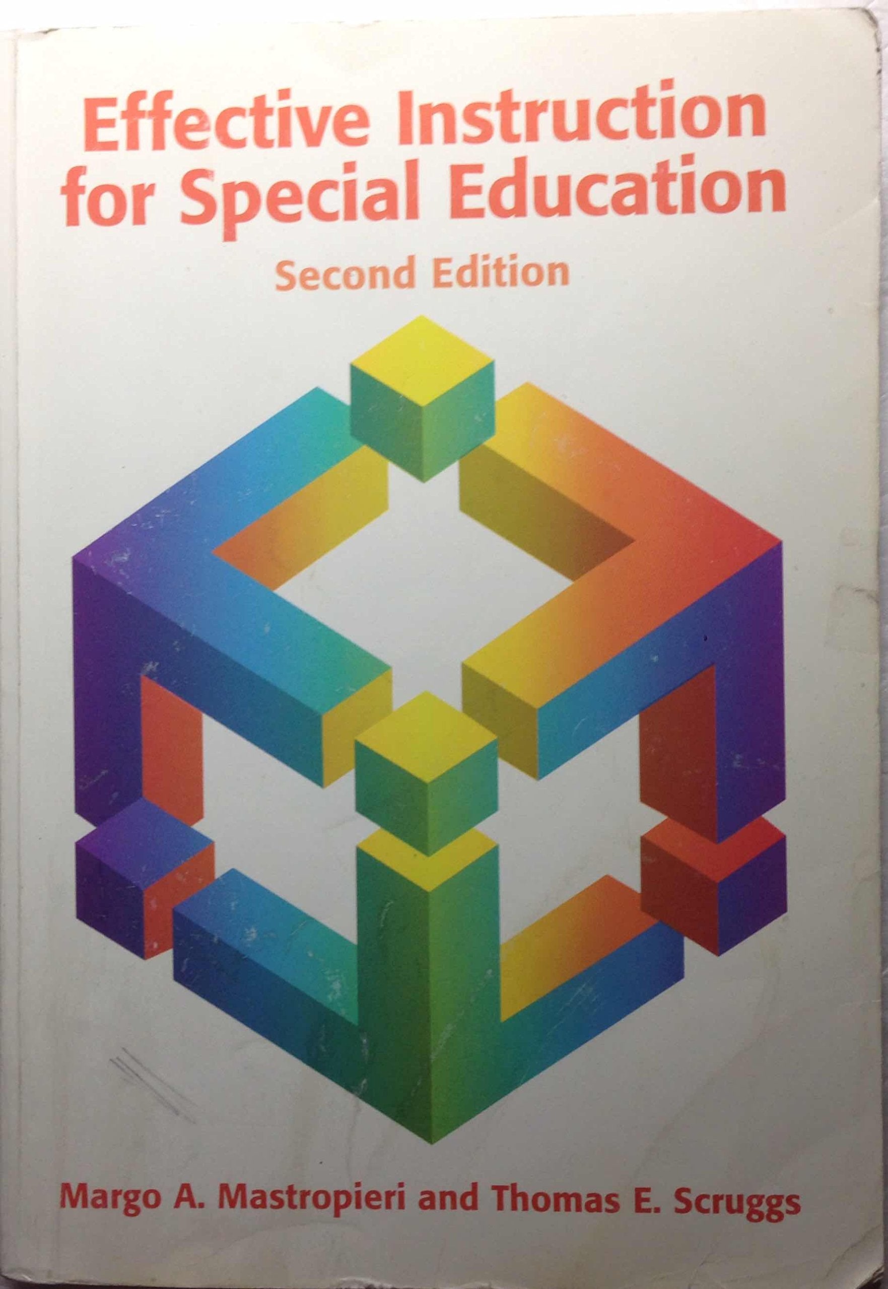 Effective Instruction for Special Education,Used