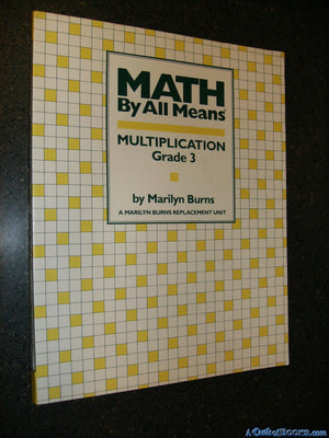 Math by All Means: Multiplication, Grade 3,Used