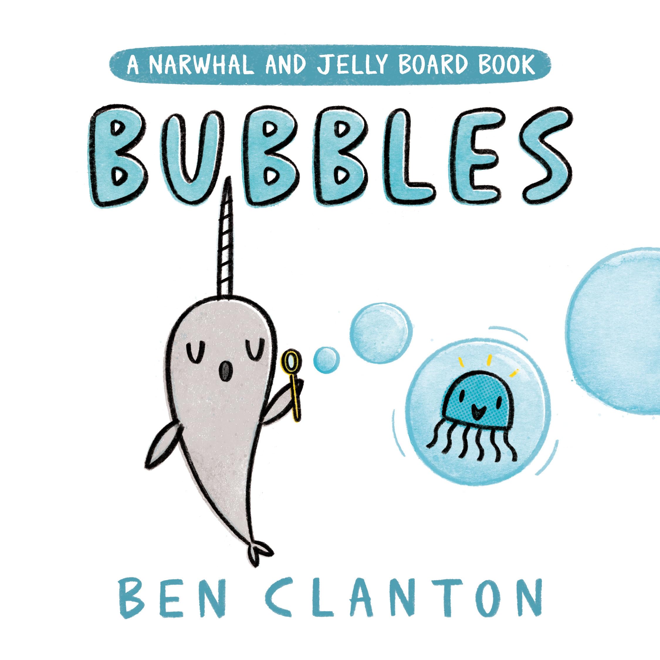 Bubbles (A Narwhal and Jelly Board Book) (A Narwhal and Jelly Book),Used