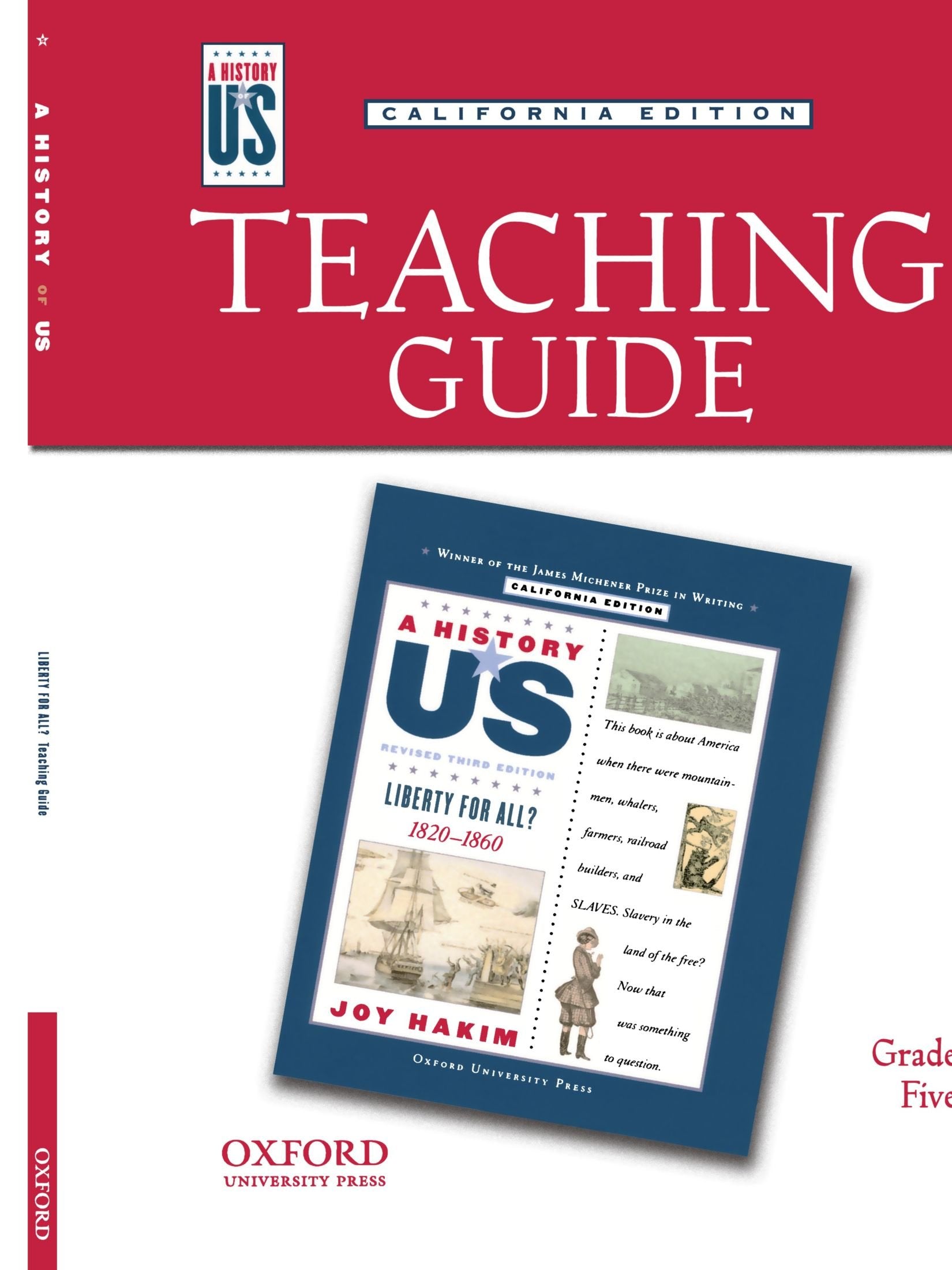 Liberty for All Teaching Guide for Elementary School Classes, California Edition,Used