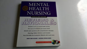 Mental Health Nursing: Reviews & Rationales,Used