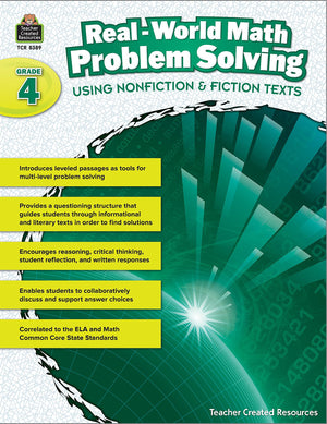 RealWorld Math Problem Solving Grade 4: Grade 4,Used