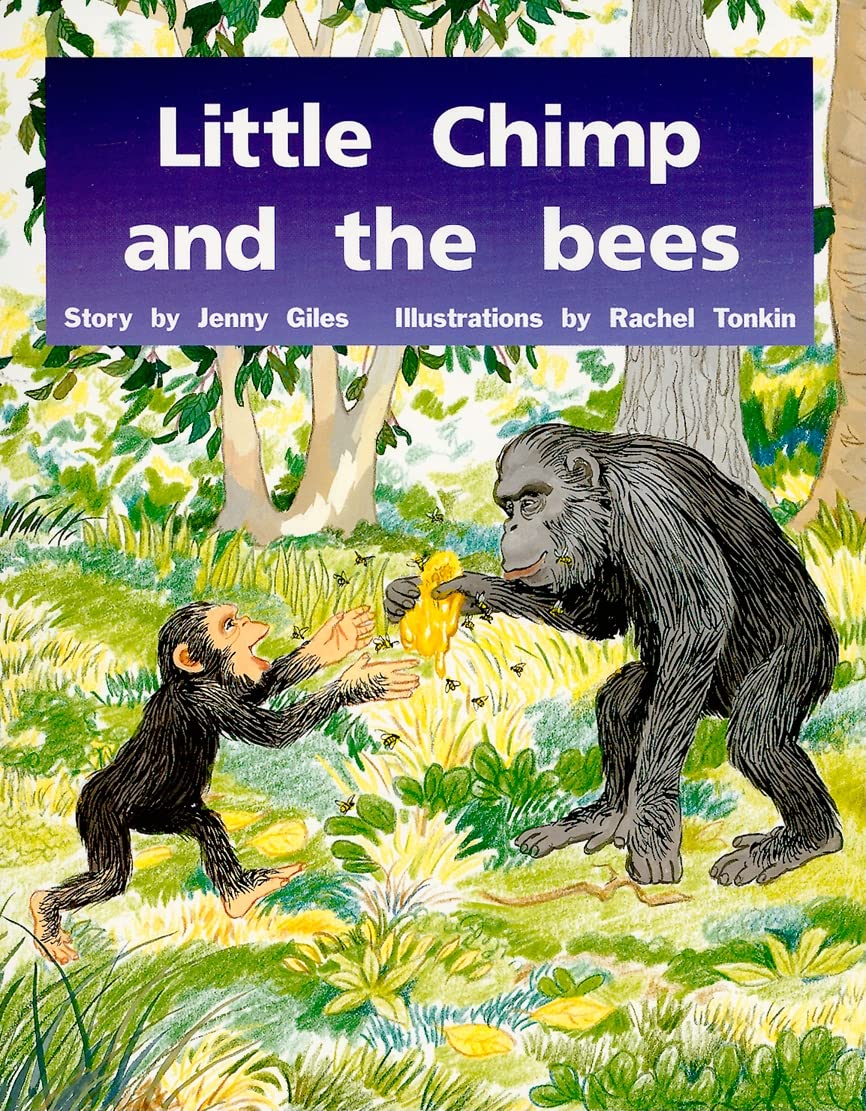 Little Chimp and the Bees: Student Reader (Level 9) (Rigby PM Plus),New