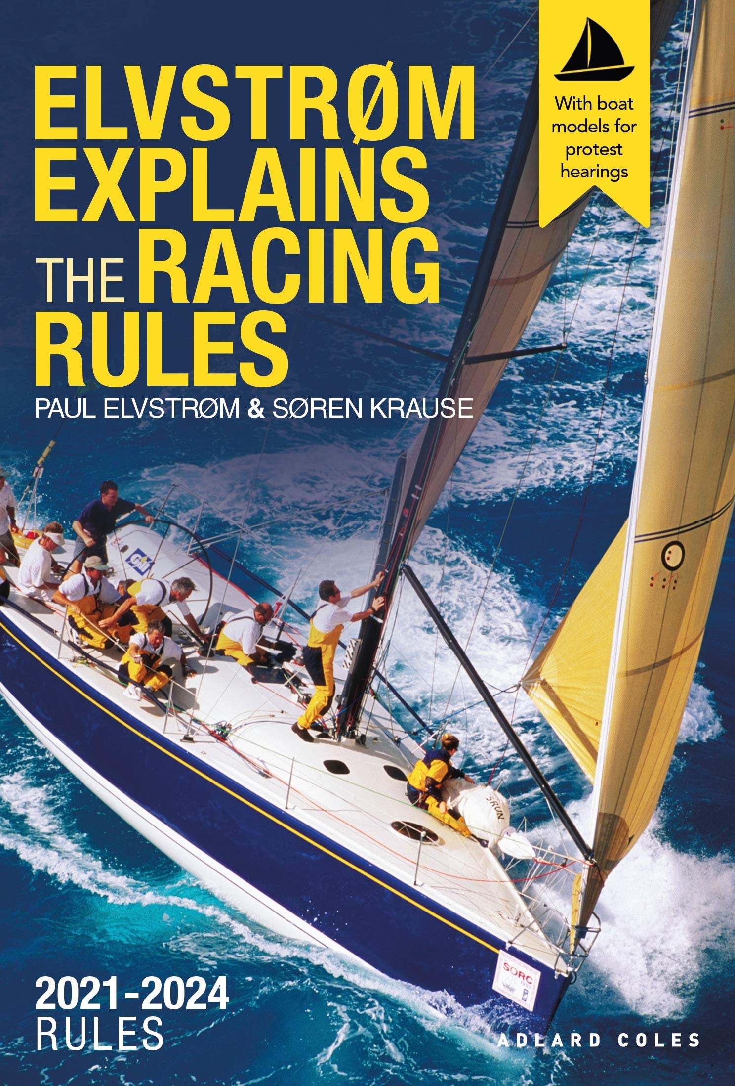 Elvstrm Explains the Racing Rules: 20212024 Rules (with model boats),Used